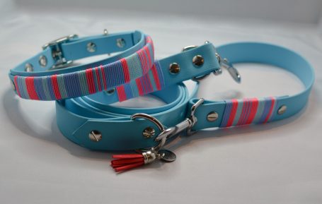 Biothane Set mit Stripes Takelung